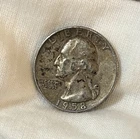 1958 D Silver Washington Quarter