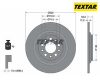 2 St. Bremsscheibe Pro Textar 92304103 FüR Jeep Cherokee