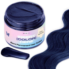 Semi Permanent Hair Color  Color Depositing Conditioner  Blue Black Hair Dye 