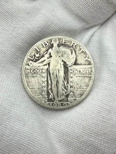 1929-S San Francisco Mint Silver Standing Liberty Quarter C264