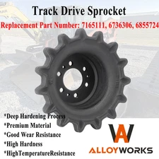 Drive Sprocket 15 Teeth 5.75" Deep Fits Bobcat T140/T190/T180 #6736306/6855724