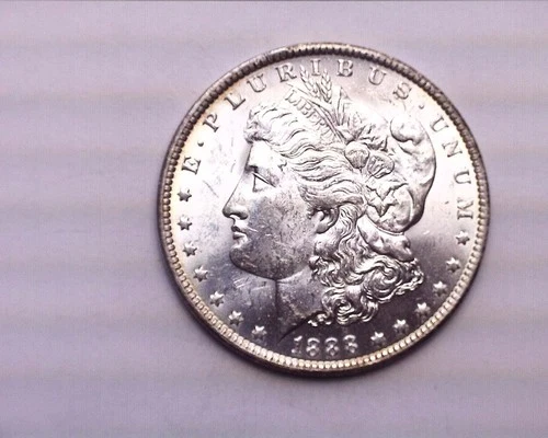 1888-O  Morgan Dollar - Choice BU, Very Nice  * LOW START PRICE *