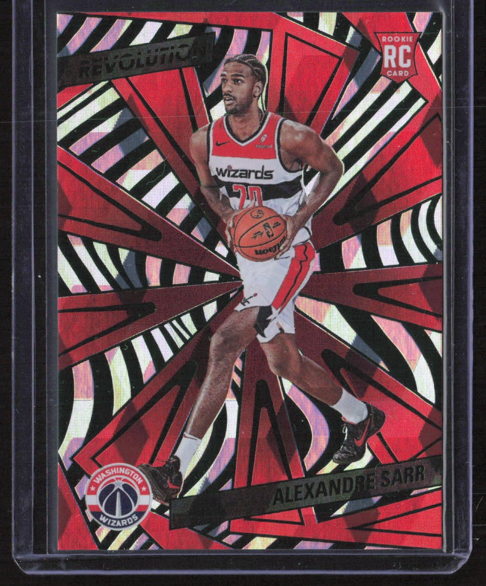 2024-25 Panini Revolution #106 Alexandre Sarr Cubic #/50