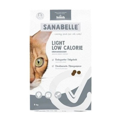 SANABELLE Light Low Calorie Katzenfutter für übergewichtige Katzen 8 kg
