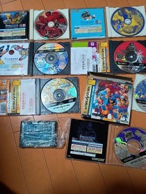 SEGA Saturn Dreamcast Marvel Set Japanese Console Bundle Capcom Rare