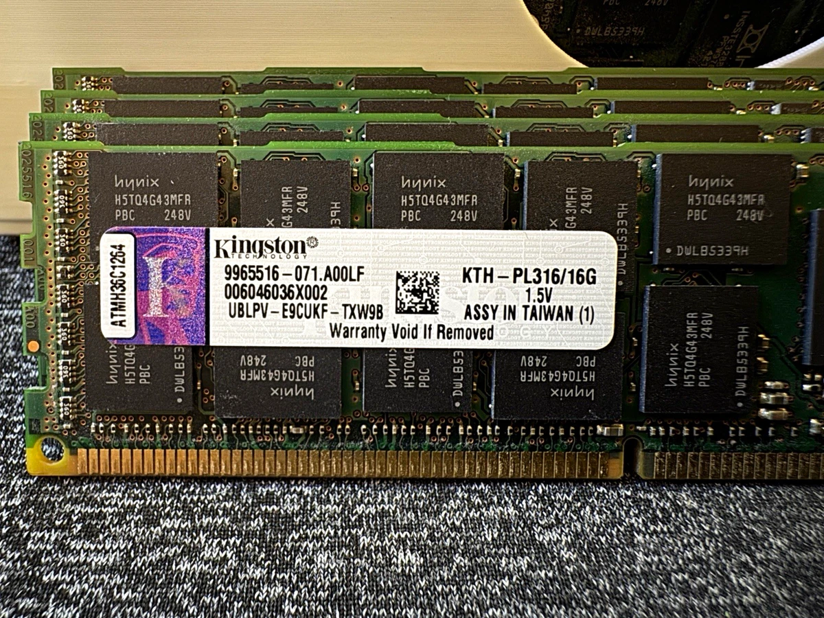 PC3-12800 (DDR3-1600) 16 GB ECC Network Server Memory (RAM) for