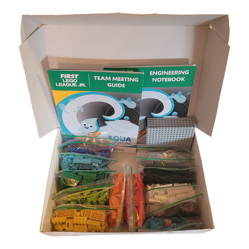 Lego League Jr Education Incomplete Sets Aqua 45805 & Boomtown 45810 Parts AS IS - Picture 5 of 13