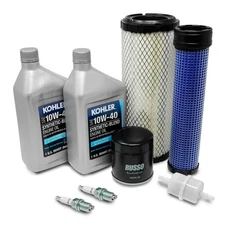Tune Up Kit SAE 10W-40 for Kohler Command Twin 23 25 27hp Zero Turn 25 789 01-S