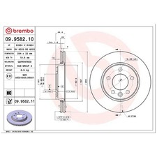 2x Bremsscheibe hinten für VW California T5 7EC T6 SGC 7HM SGF | 26213725