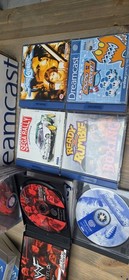 Sega Dreamcast Console - HKT-3030 PAL Boxed with controllers and VMUs & games