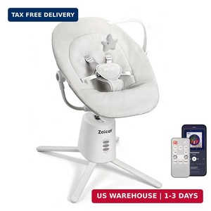 Zoicay Baby Swing, Swings bébé pour les bébés avec 3 Modes & 5 Vitesses, BT Activer Ap