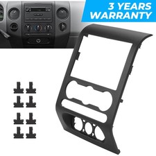 Fit For 2004-2008 Ford F-150 F150 Dash Board Radio Bezel Center Trim Panel Black