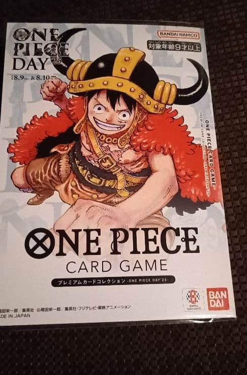 ONE PIECE DAY'25 Limited Elbaph Premium Card promo-Luffy BANDAI