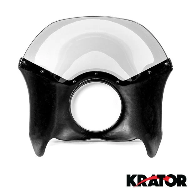 Carenado de faros negro para Kawasaki Vulcan Classic Nomad Voyager Vaquero 1700 Foto 3 de 4
