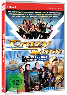 Crazy Race - Komplettbox - 4-teilige Spielfilm-Reihe DVD Dirk Bach