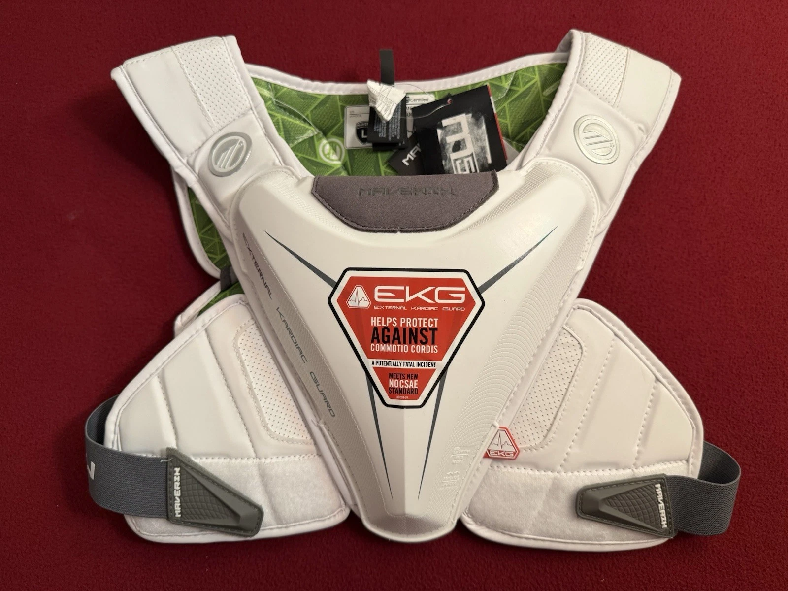 Maverik M5 EKG Lacrosse Shoulder Pads - Thumbnail 2