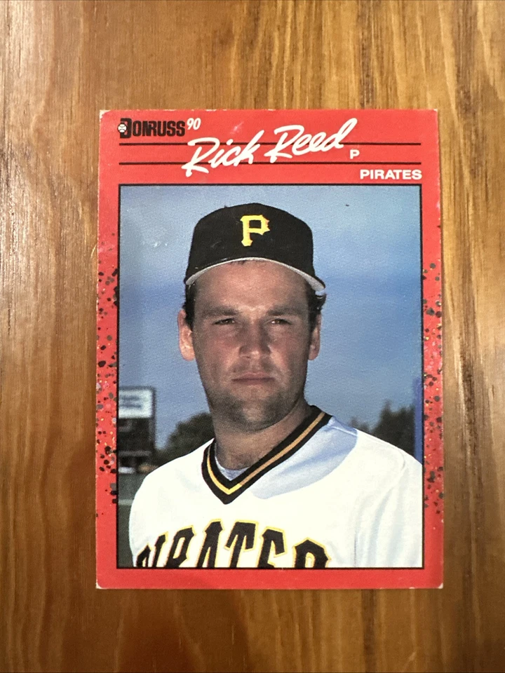 1990 Donruss - #527 Rick Reed - Image 2 of 3