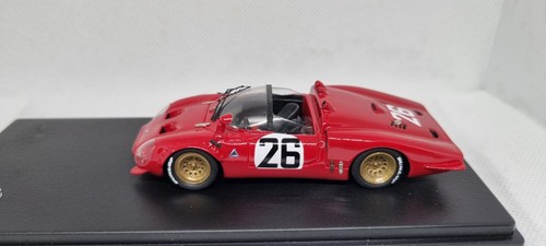 Alfa Romeo 33/2 #26 Circuito del Mugello 1967 A.De Adamich-Nanni Galli Remember - Foto 4 di 8
