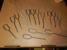 14 A C Gilbert Erector P-33 Screwdrivers, Mix of Finishes, Original