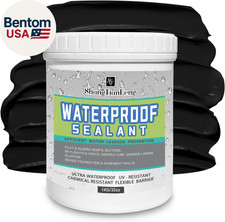 32Oz Black Sealant Repairing Leak Waterproof Adhesive, Liquid Waterproof Sealant