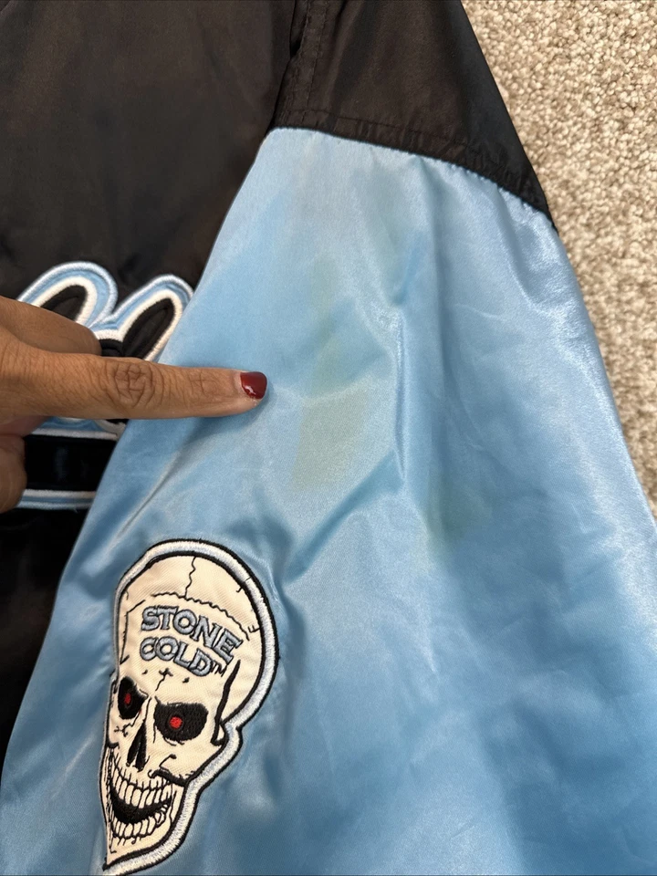 Chaqueta Titan Vintage Años 90 WWF Stone Cold Team Attitude Signature Series Talla XL Foto 2 de 4