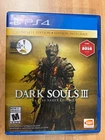 Dark Souls III The Fire Fades Edition - Playstation 4 - CIB