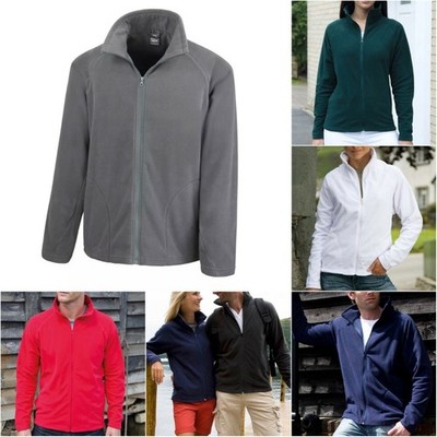 Result Unisex Micro Fleece Jacke Full Zip Bodywarmer Outdoor Top UVP35  R114X