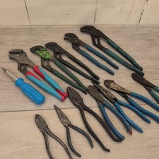 Lot Of 14 Pieces Channellock Pliers Cutters Needle Nose Screwdriver Usa