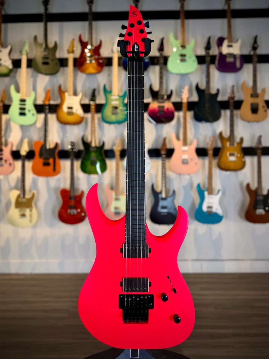 Mayones Duvell Elite PRO 6 - Monolith Custom Color Retina Burning