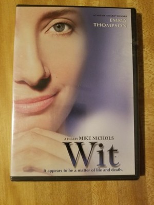 Wit  DVD Emma Thompson Christopher Lloyd New/ Sealed