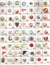 Anstecknadel Fussball Abzeichen - Deutschland - Auswahl Vereine