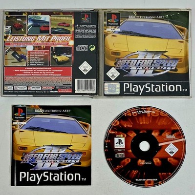 EA PlayStation Rennspiel NEED FOR SPEED III HOT PURSUIT dt PAL CIB Arcade Racing