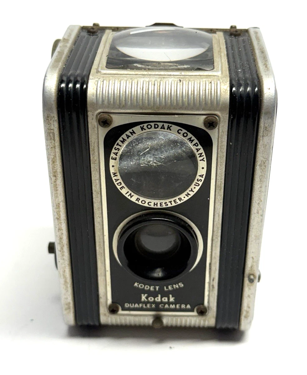 Appareil photo ancien Kodak Brownie Flash C - Coffret complet - Années