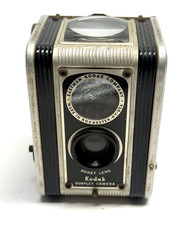 Vintage Kodak Duaflex 1947 Box Camera TLR Camera Uses Kodak 620 Film UNTESTED