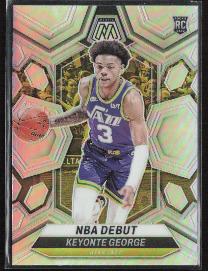 2023-24 Panini Mosaic #251 Keyonte George Silver