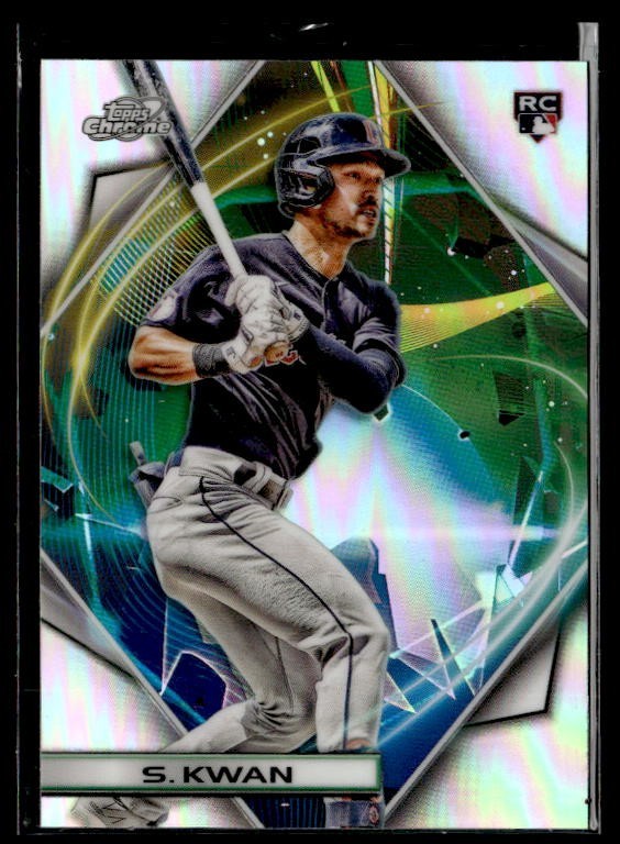 L48,407 - 2022 Topps Cosmic Chrome #147 Steven Kwan RC