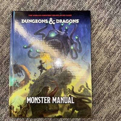 Dungeons and Dragons Monster Manual Alternate Cover 2024-202
