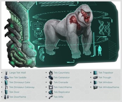 Ark Survival Ascended, Alpha Monkey Boss Fight 1x Official Pve
