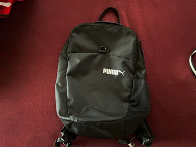 PUMA Sportrucksack Rucksack Schwarz mit Logo