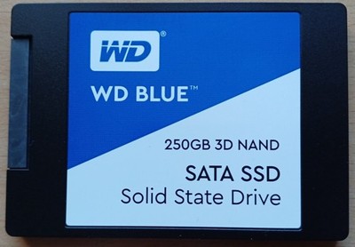 WD Blue 250GB, SATA 3, 2,5 Zoll Interne SSD (WDS250G1B0A)