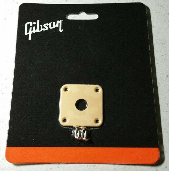 Gibson Les Paul Jack Plate Output Creme Input Guitar Parts Cream R9 Studio R8 HP for sale online