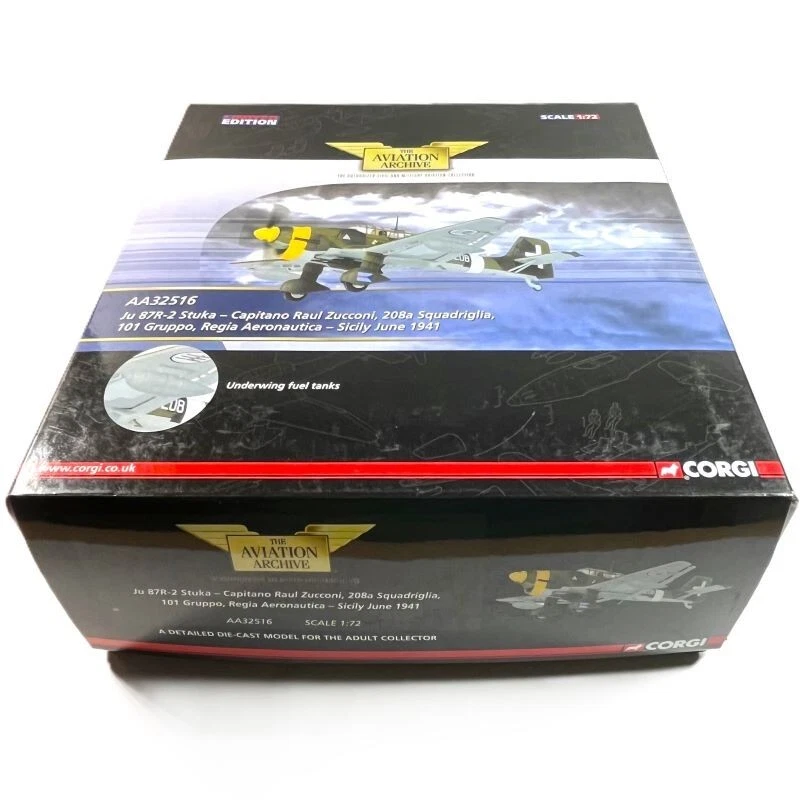 Corgi 1/72 AA32516 Junkers Ju 87B Stuka Regia Aeronautica 208a Sq 