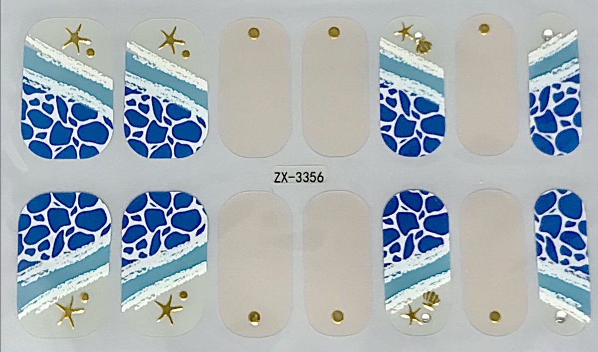 ハンドメイドn Color Gel Nail Polish Strips . ZX-3356. Read Description Below | eBay