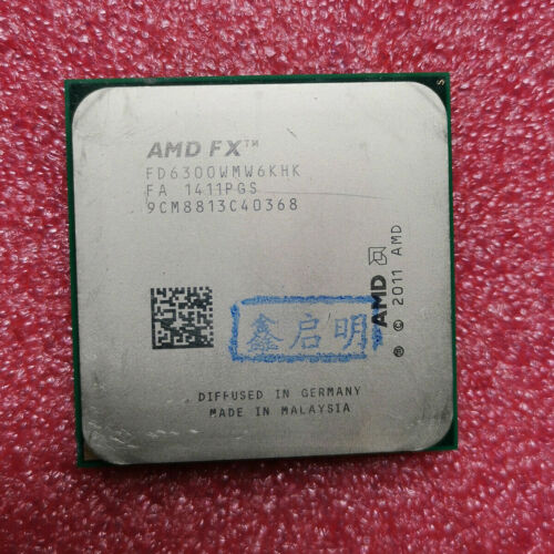 CPU Advanced Micro Devices FX-6300 Six Core 3,5 GHz FD6300WMW6KHK socket AM3+ processore - Foto 2 di 3