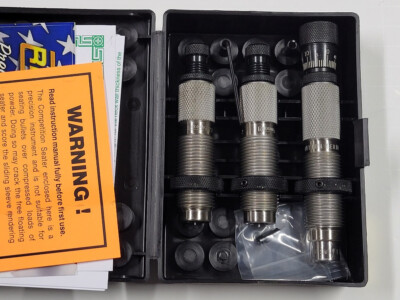Redding Type S-Match Full Die Set - Precision Reloading Dies With Interchangeable Bushings
