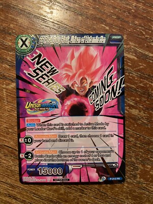 Dragon Ball Super SS Rose Goku Black, Unison of Extermination Gold Stamped Promo