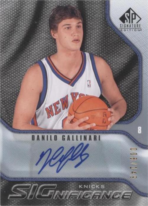 2009-10 SP Signature Edition - Danilo Gallinari #S-GA - 1 of 2