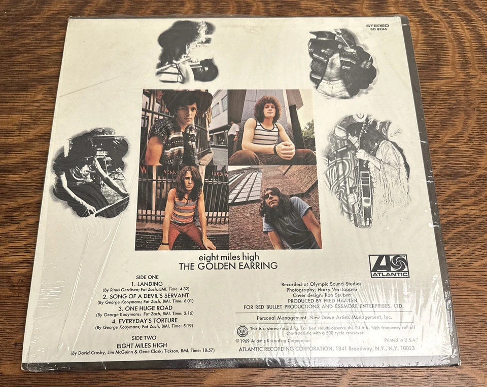 The Golden Earring, Eight Miles High, Shrink, Ex, SD 8244 - Image 2 of 4