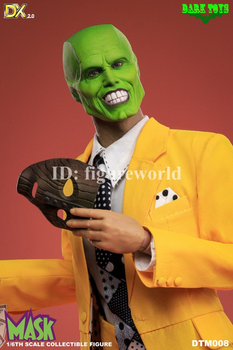 DARK TOYS DTM008 1/6 The Man Mask Jim Carrey Deluxe Edition 2.0