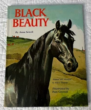 Black Beauty by Anna Sewell, adapted by Alice Thorne, illustr by Pers Crowell